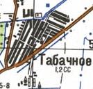 Топографічна карта Табачного