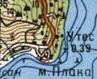 Топографічна карта Чайки