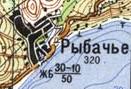 Топографічна карта Рибачого