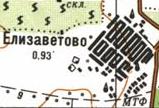 Topographic map of Yelyzavetove