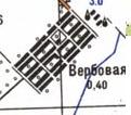 Топографічна карта Вербової