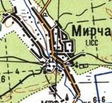 Топографічна карта Мирчи