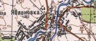 Топографічна карта Яблунівки