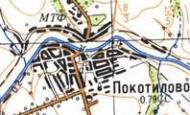 Топографічна карта Покотилового