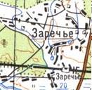 Topographic map of Zarichchya