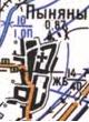 Топографічна карта Пинянів