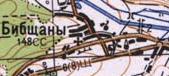 Топографічна карта Бібщанів