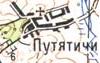 Топографічна карта Путятичів