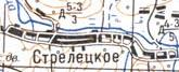 Топографічна карта Стрілецького