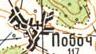 Топографическая карта Побоча