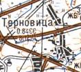 Топографічна карта Терновиці