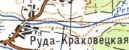 Топографічна карта Руда-Краковецької