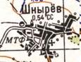 Топографическая карта Шнырева