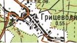 Топографічна карта Грицеволей