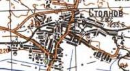 Топографічна карта Стояньового