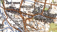 Топографическая карта Николаева
