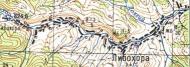 Топографічна карта Либохор
