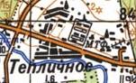 Топографічна карта Тепличного