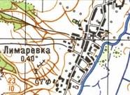 Топографічна карта Лимарівки