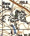 Топографічна карта Ямів