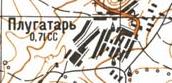 Топографічна карта Плугатаря
