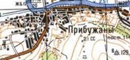 Топографічна карта Прибужанів