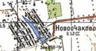 Топографическая карта Новоочакова