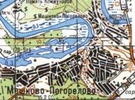 Топографічна карта Мішково-Погорілового