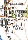 Топографічна карта Чапаєвого