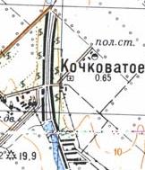 Топографічна карта Кочкуватого