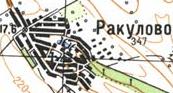 Topographic map of Rakulove