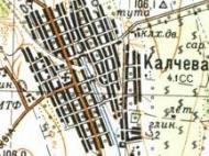 Топографічна карта Калчевої