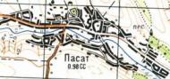Topographic map of Pasat