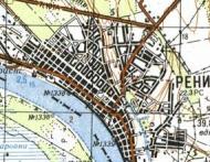 Топографічна карта Рених