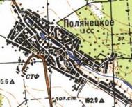Топографічна карта Полянецького