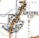 Топографічна карта Цисевого