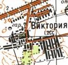 Topographic map of Viktoriya