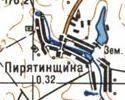 Топографічна карта Пирятинщиної