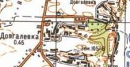 Топографічна карта Довгалівки