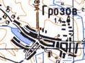 Топографическая карта Грозова