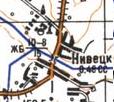 Топографическая карта Нивецка