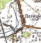 Topographic map of Polytsi