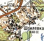 Топографічна карта Шпилівки