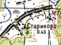 Topographic map of Starykove