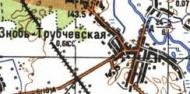Топографічна карта Зноб-Трубчевської