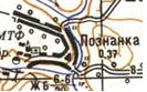 Топографічна карта Пізнанка