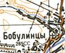 Топографічна карта Бобулинців
