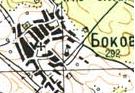 Топографическая карта Бокова