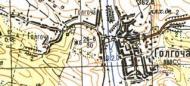 Топографічна карта Голгочи