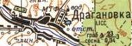 Топографічна карта Драганівки